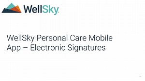 WellSky Personal Care Mobile App – Electronic Signatures