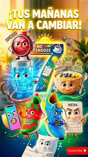 Los HÁBITOS MAÑANEROS que MEJORARÁN tu vida