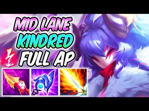 FULL AP KINDRED MID LANE ONE-SHOTS WITH ELECTROCUTE - League of Legends