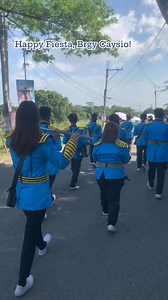 Happy Fiesta, Brgy Caysio! #B85SMBinc #Laking85 | Banda 85 Sta. Maria Bulacan Inc.
