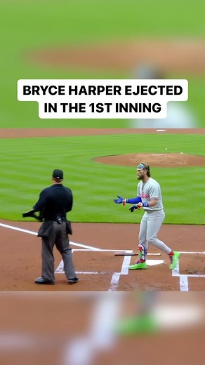 923K views · 6.3K reactions | Bryce Harper has been ejected from tonight’s game. (via NBCS Philadelphia) | MLB on FOX | Facebook