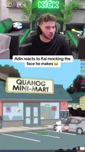 He already did the face with rick ross today 😂 #adinross #adinrossclips #kaicenat #fyp | Clippextra