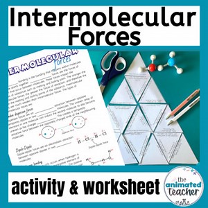 Intermolecular Bonding Activity and Worksheet