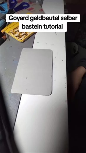 Goyard Geldbeutel Selbst Basteln: Schritt-für-Schritt Tutorial