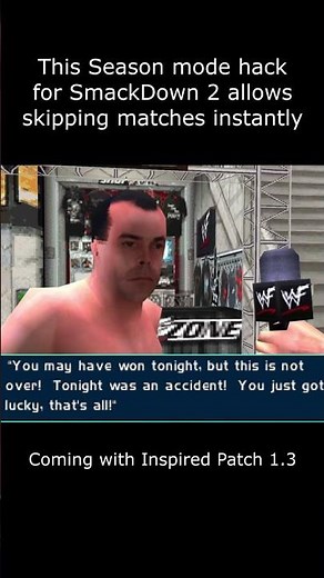 Faster Match Skip Hack for #SmackDown2 #KnowYourRole #Shorts