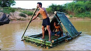 How to Build a Bamboo Boat by Hand