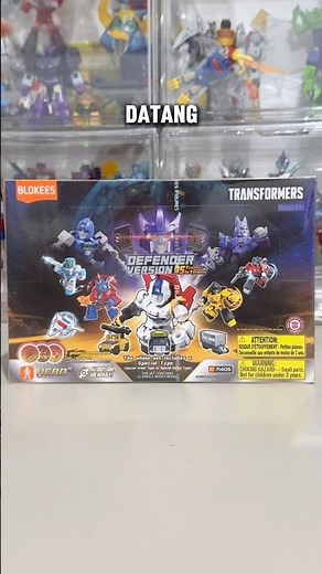 Unboxing Blokees Transformers Defender Version 05 Combiner Bruticus#blokees #transformers #toy #toys