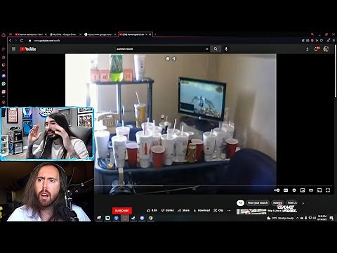 MoistCr1tikal Roasts Asmongold's room