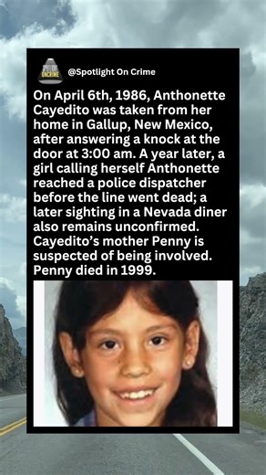April 6th - The Disappearance Of Anthonette Cayedito