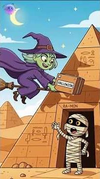👻💀 La Momia Ra-Mon y la Calabaza Traviesa 🎃 | Mini Cuento de Halloween para Niños #cuentosinfantiles