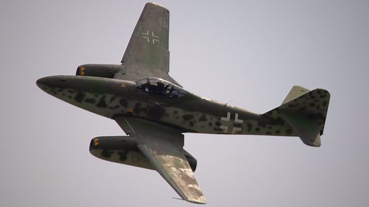Replica Me 262 Leads Vintage Jet Formation