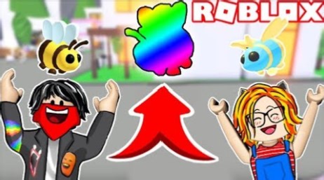 Mi abeja reina y mi abeja tienen un bebé en Adopt Me Roblox