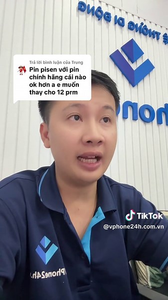 So sánh pisen và pin chính hãng Apple cho iPhone