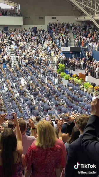 Class of 2022 Dismissed at The Citadel Commencement 2022
