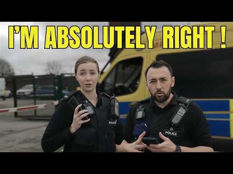 UK Officer Stunned as Fellow Cop Corrects Her in Front of Auditor