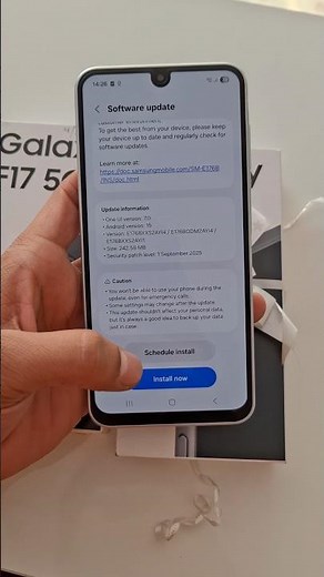 Samsung Software Update: Step-by-Step ✅ #samsung #youtubeshorts