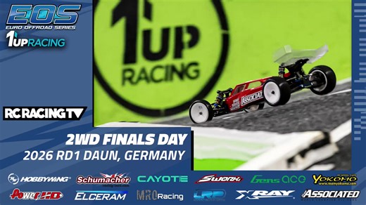 EOS Returns for 2026! and today it's 2WD Finals Day in Daun, Germany with 2WD Qualifying! | RC Racing TV
