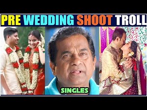 wedding funny moments | funny marrieges troll | pre wedding shoots troll | part 1 | Brahmi On Fire