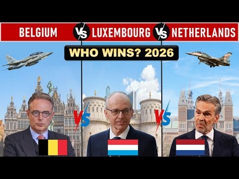 Belgium vs Luxembourg vs Netherlands: The Benelux Rearmament 2026 🇧🇪🇱🇺🇳🇱