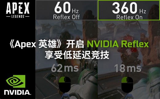 《Apex 英雄》- 开启NVIDIA Reflex享受低延迟竞技