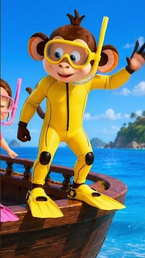 Ocean Treasure Hunt 🌊🐠 | Fun Underwater Adventure Song for Kids #shorts