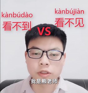 7.8K views · 158 reactions | 看不见vs看不到 Follow my IG to learn Chinese....