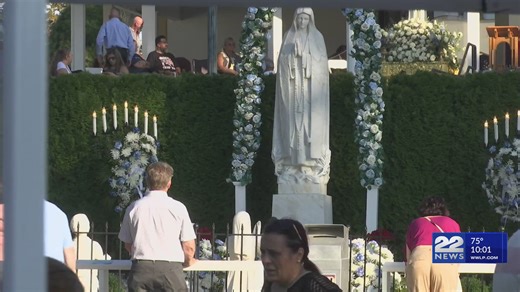 Festa in Ludlow hosts traditional mass and candlelight procession