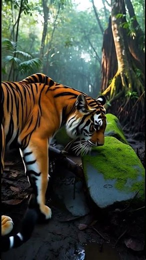 I Put a GoPro on a Tiger... The Footage is Insane! 🐯📸"