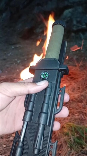 How to start Fire🔥 Without Matches🧨 #camping #survival #bushcraft #outdoors #lifehacks