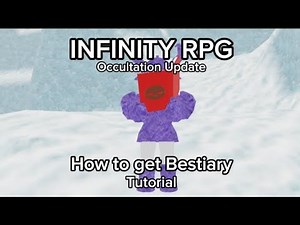 INFINITY RPG: Occultation Update - How to get Bestiary (Tutorial)