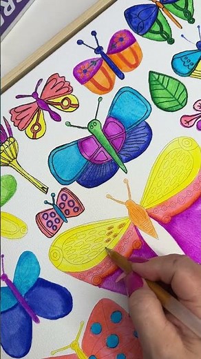 How to use FINE tip pens | Layers of colours | Life of Colour