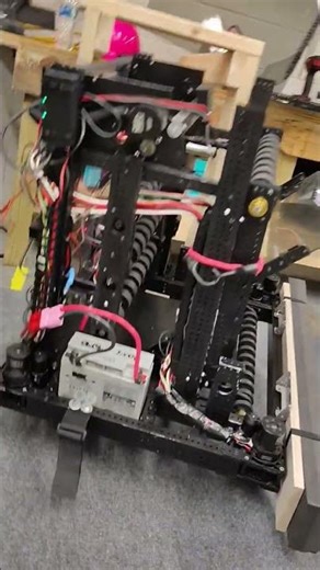 testing climber full speed #firstroboticscompetition #robotics #frc #rebuilt #engineering