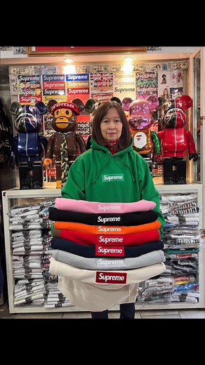 SUPREME 💎 | 💚🩷🖤🧡🤎❤️💙🩶 FW2024 Supreme Box Logo Hoodies!! 🔥🔥 | Instagram