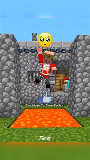 I Help Baby Village To save Technoblade In Minecraft #minecraft #shorts