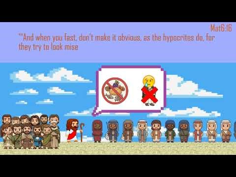 Matthew 6 Bible Reading – Animated Audio Bible (NLT, Verse by Verse)