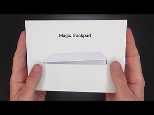 UNBOXING the Apple Magic Trackpad (Wireless, Rechargeable) - White Multi-Touch Surface