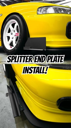 𝙋𝙐𝙍𝙑𝙀𝙔𝙊𝙍 𝙊𝙁 𝙋𝙀𝙍𝙁𝙀𝘾𝙏𝙄𝙊𝙉 on Instagram: "Dry carbon splitter end plate install! @racebredcomponents. Make sure to use the provided hardware and don't over tighten the bolts to avoid damaging the carbon! | #OMGBUILDS | #INTEGRA"