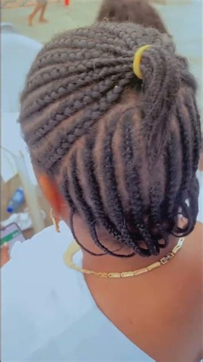 Getting better at this hair making process. Practice make perfect 😍