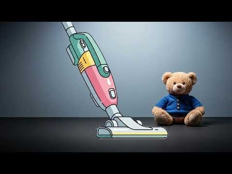 Vacuum Cleaner Sound for Baby Sleep Gentle White Noise Eases Crying & Colic 10 Hours 👶