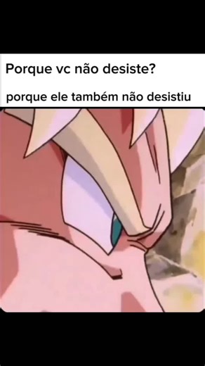 Algo dentro de mim não mim deixar desistir #miraigohan #anime #dragonball #fyp