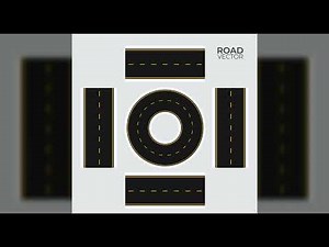 How to Create a Road Pattern Brush in Adobe Illustrator | Easy Step by Step Tutorial #RoadBrush