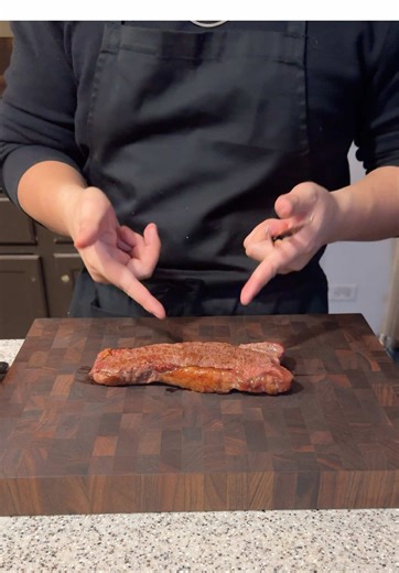 Grilling a steak on a salt block! #saltblock #cooking #food #steak #foryoupage