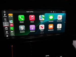 Porsche PCM 4.1 Full Screen Apple Car Play