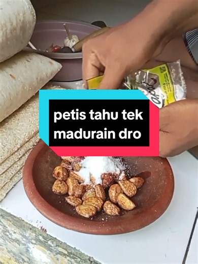 Resep Petis Tahu Tek Madura - Cara Bikin Petis Tahu Tek