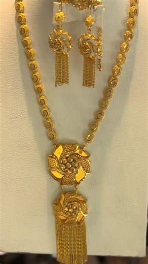 Long Chain Set: Gold Plated Jewelry for Women