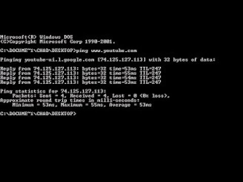 شرح امر ping و امر tracert لتشخيص مشاكل الشبكات
