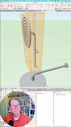 Importing STEP or OBJ Files #vectorworks #jonathanpickup