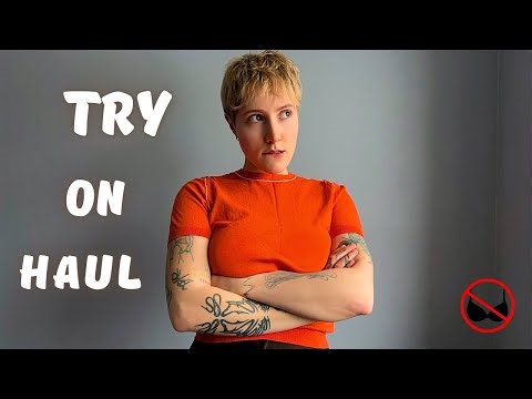 Simple Try On | Relaxed Style & Real-Life Fit | No Bra Trend