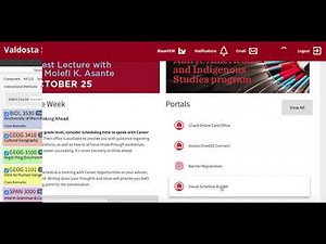 1. Navigating Visual Schedule Builder