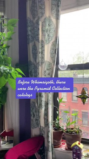 The Pyramid Collection catalogs walked so Whimsigoth could run #whimsigoth #whimsigothic #90saesthetic #pyramidcollection